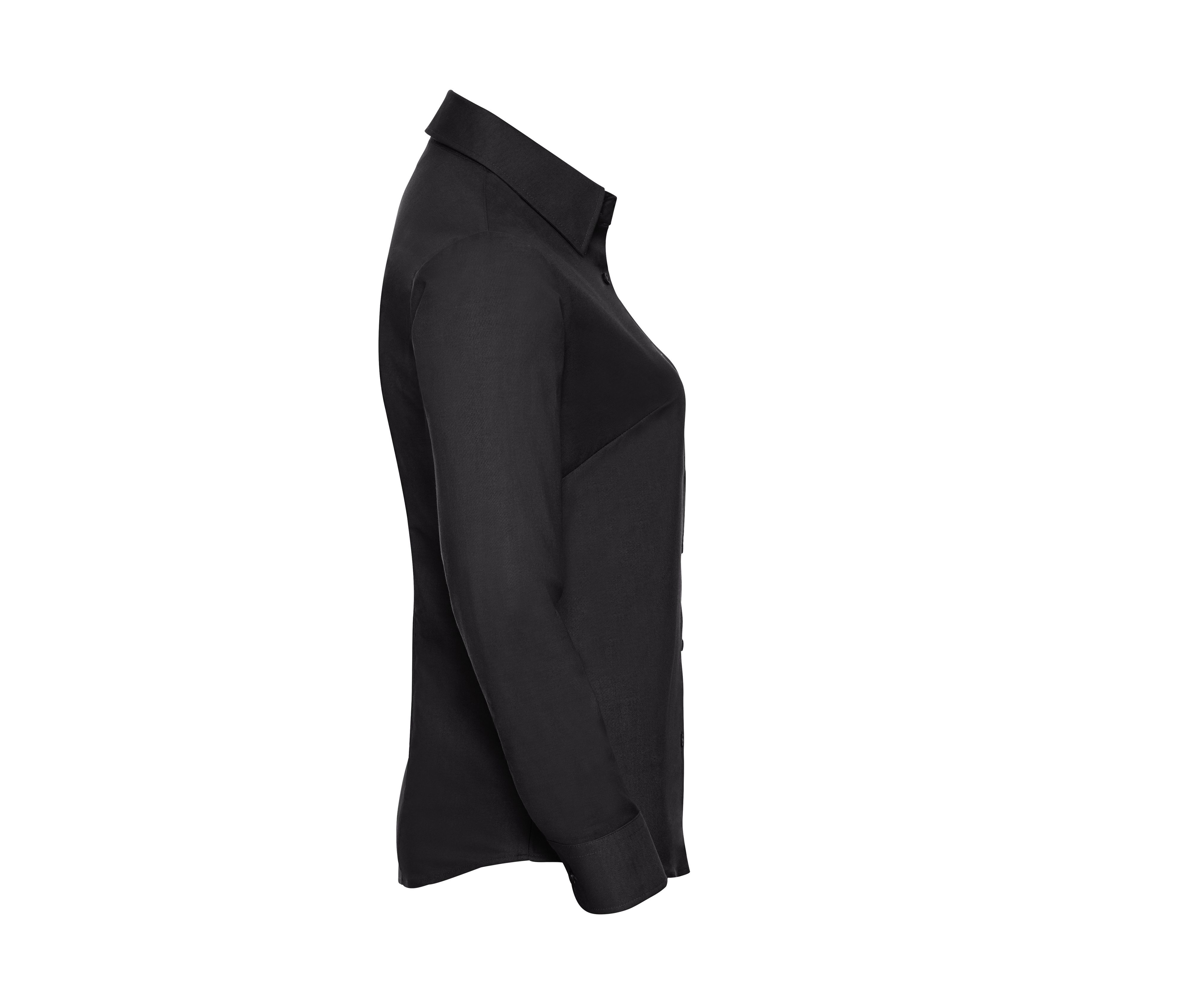 LADIES' LONG SLEEVE TAILORED OXFORD SHIRT
